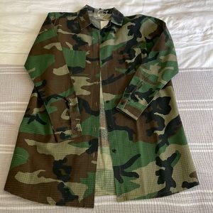 NWT Misguided camo shacket